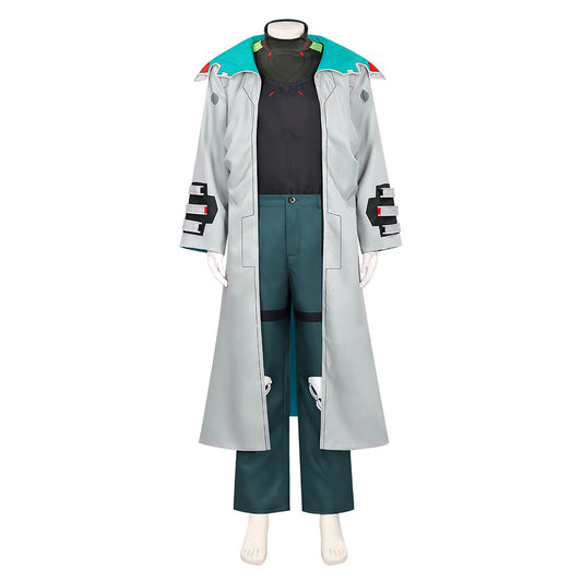 Cosplay Costume Weak Kingsley Cyberpunk: Edgerunners 2(2026) Anime Cosplay Tenue Verte Homme