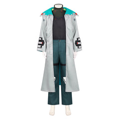 Cosplay Costume Weak Kingsley Cyberpunk: Edgerunners 2(2026) Anime Cosplay Tenue Verte Homme