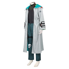 Cosplay Costume Weak Kingsley Cyberpunk: Edgerunners 2(2026) Anime Cosplay Tenue Verte Homme
