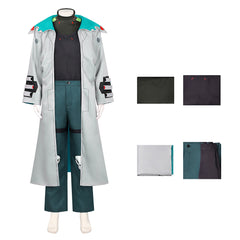 Cosplay Costume Weak Kingsley Cyberpunk: Edgerunners 2(2026) Anime Cosplay Tenue Verte Homme
