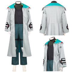Cosplay Costume Weak Kingsley Cyberpunk: Edgerunners 2(2026) Anime Cosplay Tenue Verte Homme