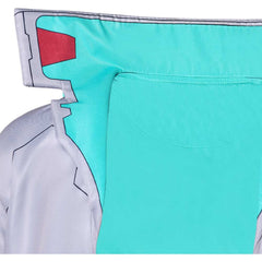Cosplay Costume Weak Kingsley Cyberpunk: Edgerunners 2(2026) TV Cosplay Veste Grise et Bleue Homme