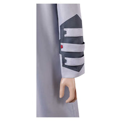 Cosplay Costume Weak Kingsley Cyberpunk: Edgerunners 2(2026) TV Cosplay Veste Grise et Bleue Homme
