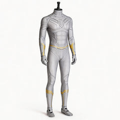 Cosplay Costume White Vision VisionQuest(2026) TV Cosplay Combinaison Argentée Homme