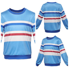 Cosplay Costume Will Byers Stranger Things: Tales from '85(2026) TV Cosplay Haut Bleu Homme