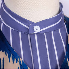 Cosplay Costume Willy Wonka Charlie et la Chocolaterie Film Cosplay Tenue Rose Homme