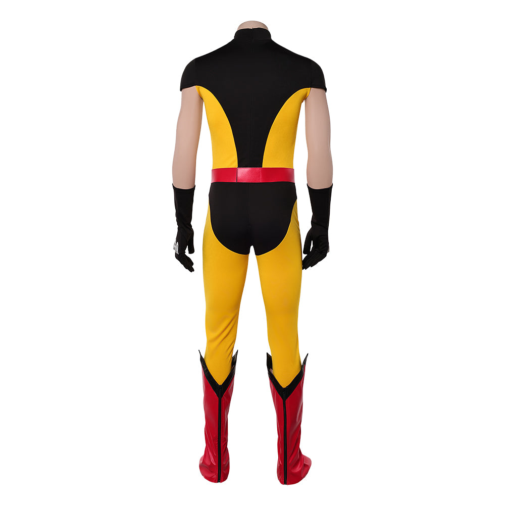 Cosplay Costume Wolverine X-Men '97 Saison 2(2026) TV Cosplay Tenue Jaune et Noire Homme