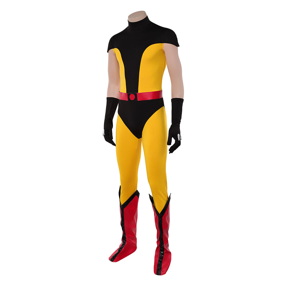 Cosplay Costume Wolverine X-Men '97 Saison 2(2026) TV Cosplay Tenue Jaune et Noire Homme