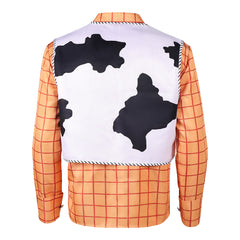 Cosplay Costume Woody Film Cosplay Chemise Orange Homme
