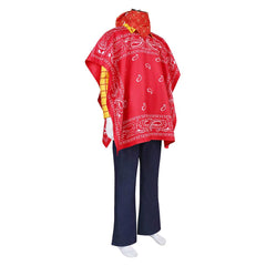 Cosplay Costume Woody Film Cosplay Tenue Rouge Homme
