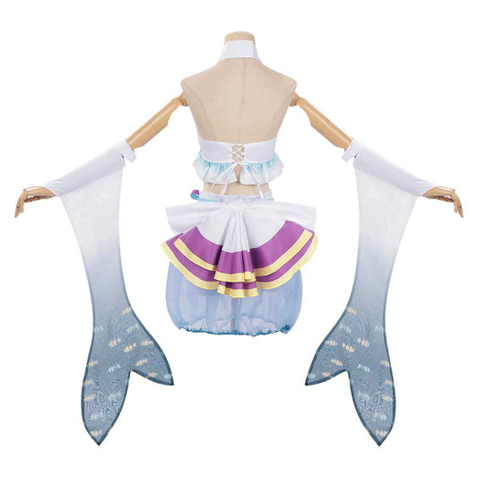 Cosplay Costume Yachiyo Runami Cosmic Princess Kaguya(2026) Anime Cosplay Maillot de Bain Bleue Femme