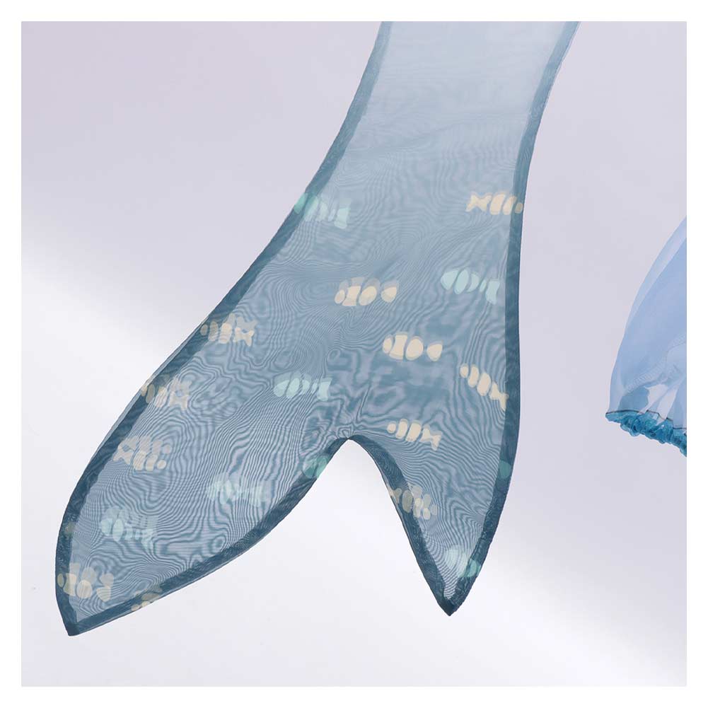 Cosplay Costume Yachiyo Runami Cosmic Princess Kaguya(2026) Anime Cosplay Maillot de Bain Bleue Femme