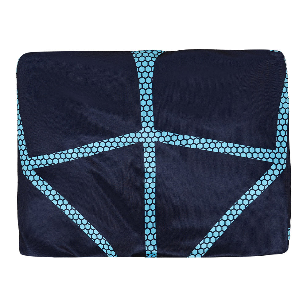 Cosplay Costume Yoichi Isagi Blue Lock Live Action(2026) Film Cosplay Combinaison Noire et Bleue Homme