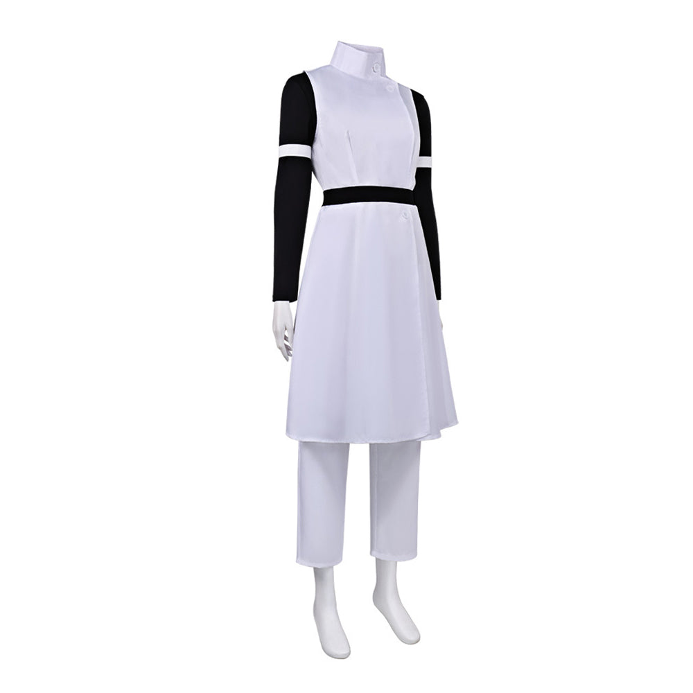 Cosplay Costume Yuka Okkotsu Anime Cosplay Tenue Blanche Femme