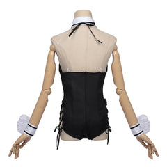 Cosplay Costume Yuuki Sorimachi Playing Death Games to Put Food on the Table(2026) Anime Cosplay Tenue Noire et Blanche Femme