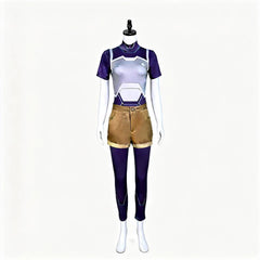Cosplay Costume Zoe Invincible 4(2026) TV Cosplay Combinaison Bleue Femme