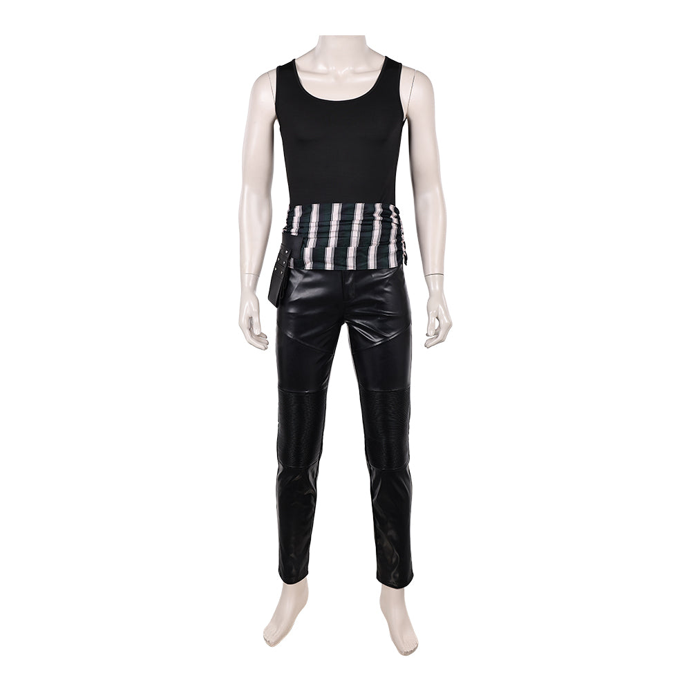 Cosplay Costume Zoro One Piece Live Action 2(2026) TV Cosplay Tenue Grise et Noire Homme