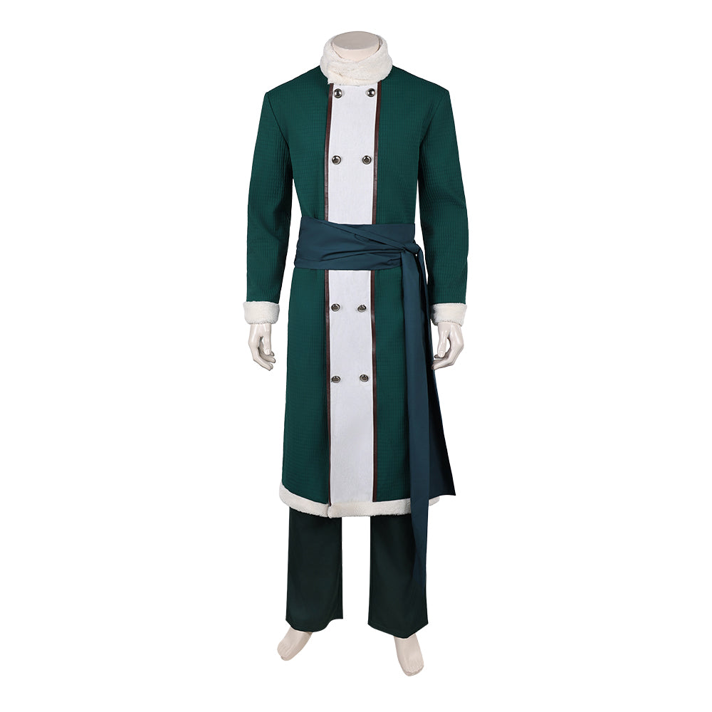 Cosplay Costume Zoro One Piece Live Action 2(2026) TV Cosplay Tenue Verte et Blanche Homme