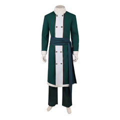 Cosplay Costume Zoro One Piece Live Action 2(2026) TV Cosplay Tenue Verte et Blanche Homme
