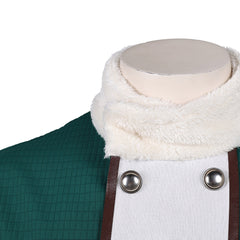 Cosplay Costume Zoro One Piece Live Action 2(2026) TV Cosplay Tenue Verte et Blanche Homme