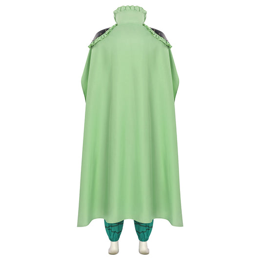 Cosplay Costume Zorro One Piece Elbaph Arc(2026) Anime Cosplay Tenue Verte Homme