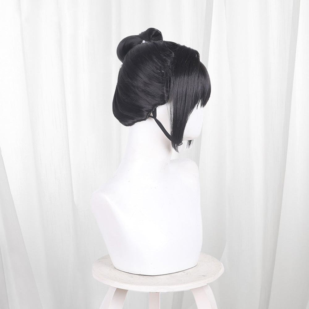 Cosplay Perruque Inako Momokawa Sparks of Tomorrow(2026) Anime Perruque Noire Femme