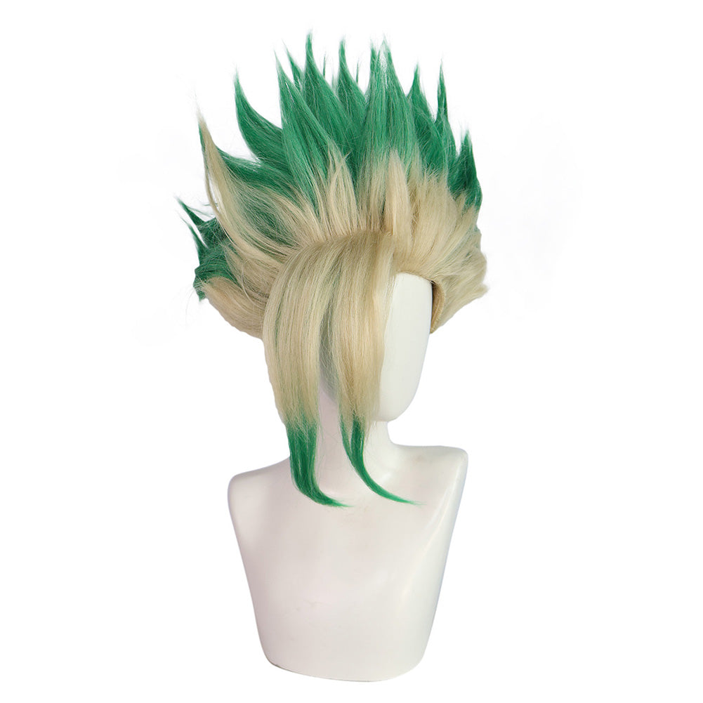 Cosplay Perruque Ishigami Senkuu Dr. Stone Science Future(2026) Anime Perruque Verte Homme