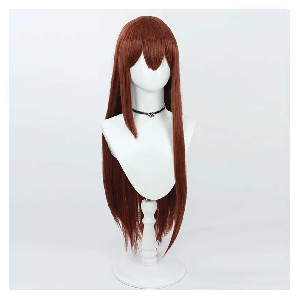 Cosplay Perruque Kurisu Makise Steins Gate Re: Boot(2026) Jeu Perruque Brune Femme