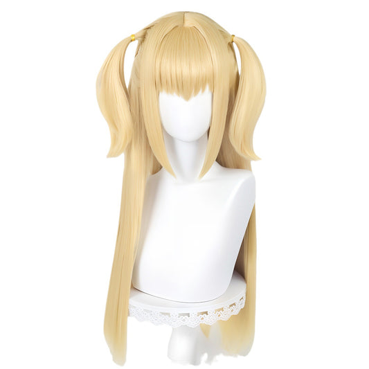 Cosplay Perruque Misa Amane Death Note Anime Perruque Jaune Femme