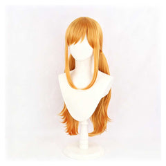 Cosplay Perruque Nami One Piece Whole Cake Island Arc Anime Perruque Jaune Femme