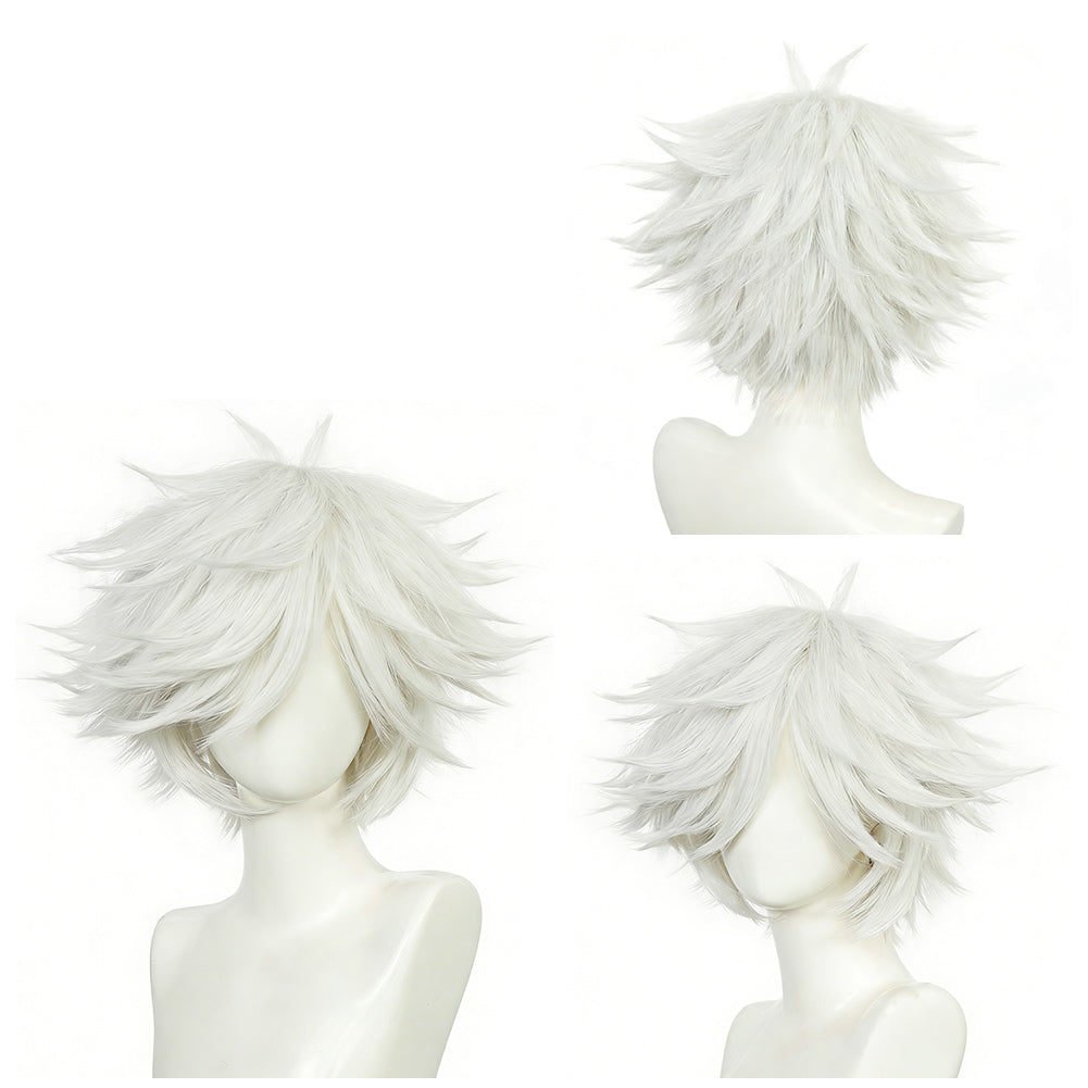Cosplay Perruque Qifrey Tongari Boushi no Atelier(2026) Anime Perruque Blanche Homme