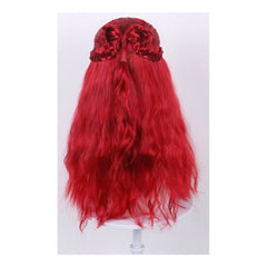 Cosplay Perruque Red Descendants: The Rise of Red Film Perruque Rouge Femme
