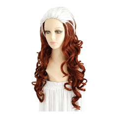 Cosplay Perruque Rogue X-Men ‘97 Saison 2(2026) TV Perruque Blanche et Marron Femme