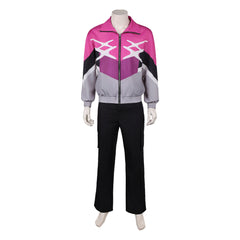 Crime 101(2026) Ormon Tenue Noire et Rose Cosplay Costume
