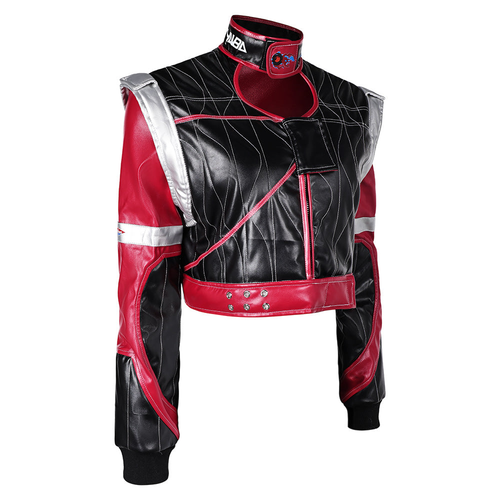 Cyberpunk 2077 Panam Palmer Veste en Cuir Cosplay Costume