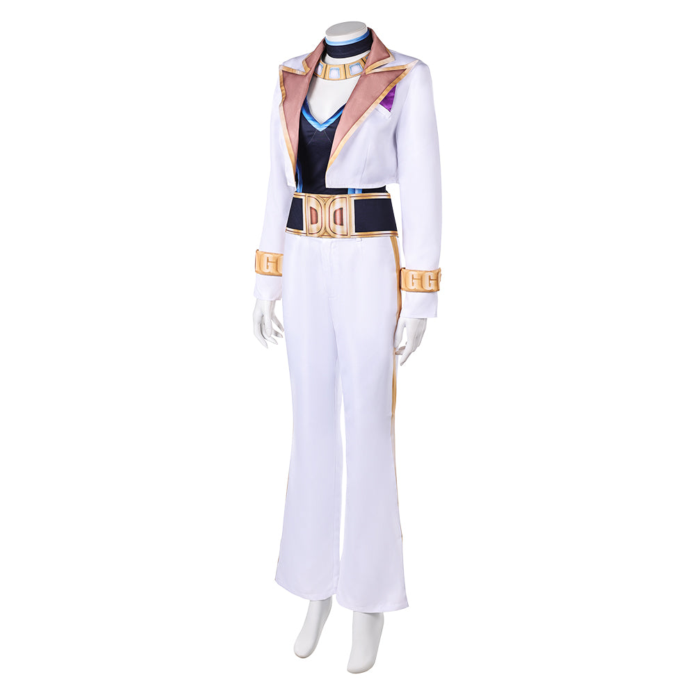 Dagger Twilight Duo Tenue Blanche Sans Chapeau Cosplay Costume