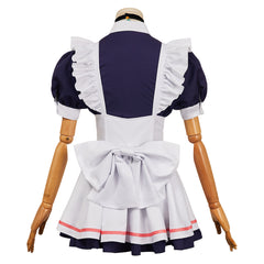 Dandadan Momo Ayase Maid Robe Blanche Cosplay Costume