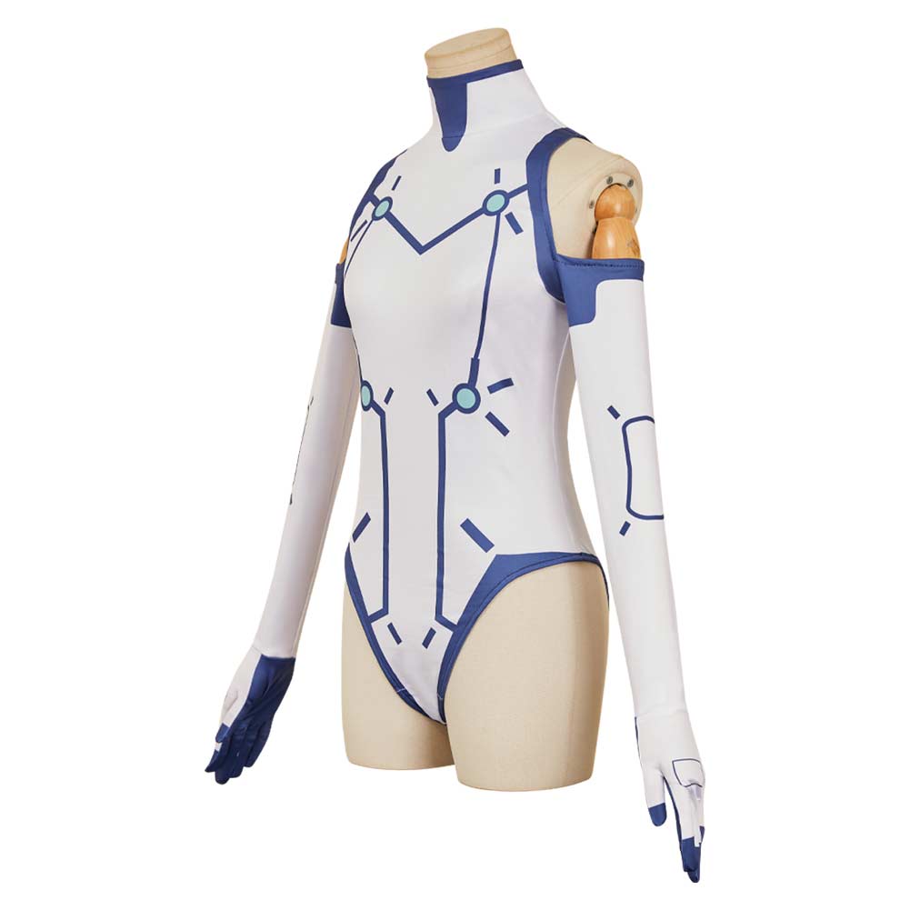 Dandadan Saison 2(2025) Vemola Combinaison Blanche Cosplay Costume
