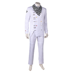 Danganronpa V3 Kokichi Oma Tenue Blanche Cosplay Costume