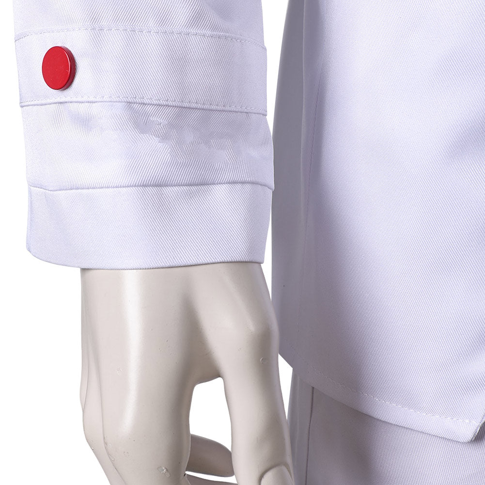 Danganronpa V3 Kokichi Oma Tenue Blanche Cosplay Costume