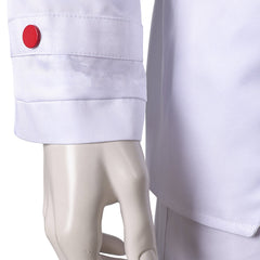Danganronpa V3 Kokichi Oma Tenue Blanche Cosplay Costume