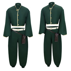 Dead Account Souji Enishiro Tenue Verte Cosplay Costume