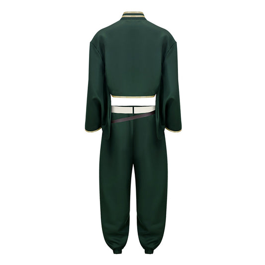 Dead Account Souji Enishiro Tenue Verte Cosplay Costume