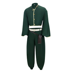 Dead Account Souji Enishiro Tenue Verte Cosplay Costume