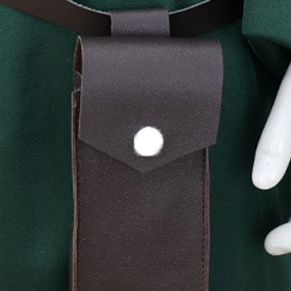 Dead Account Souji Enishiro Tenue Verte Cosplay Costume