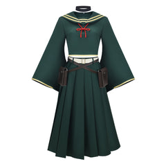 Dead Account(2026) Kiyomi Urusugawa Haut et Jupe Verte Cosplay Costume