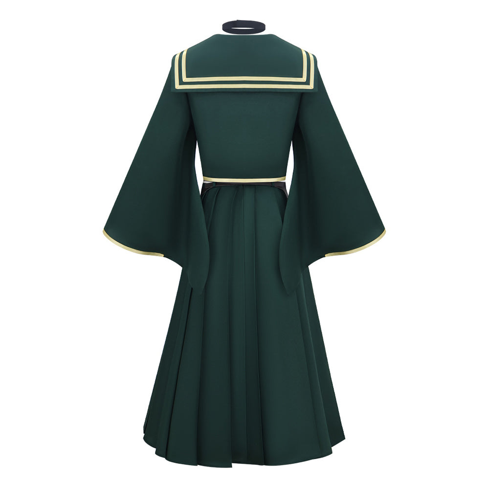 Dead Account(2026) Kiyomi Urusugawa Haut et Jupe Verte Cosplay Costume