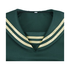 Dead Account(2026) Kiyomi Urusugawa Haut et Jupe Verte Cosplay Costume