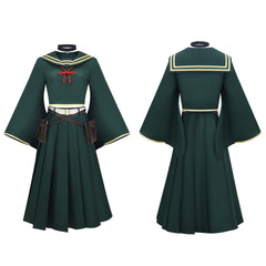 Dead Account(2026) Kiyomi Urusugawa Haut et Jupe Verte Cosplay Costume