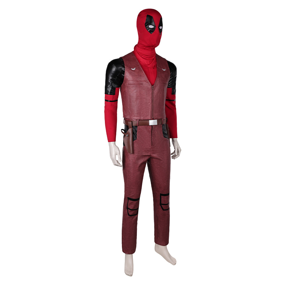 Deadpool & Wolverine(2024) Cowboy Deadpool Cosplay Costume